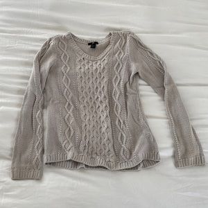H&M cable-knit sweater